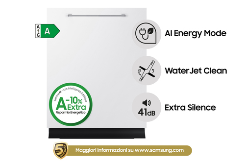 Samsung DW60CG880B00ET dishwasher Fully built-in 14 place settings – image 2