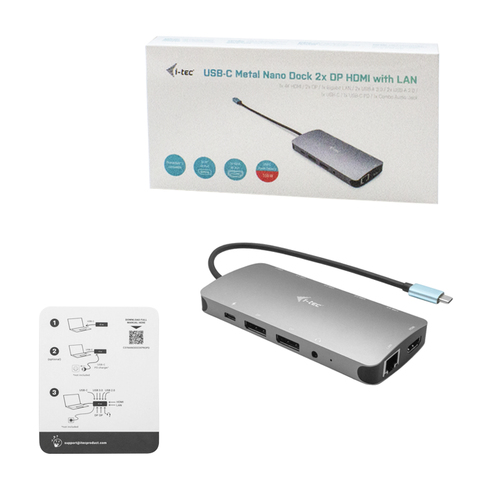 i-tec USB-C Metal Nano dockingstation, afbeelding 4