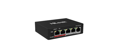 Switch Poe  No Administrable  4 Puertos 10100 Mbps Poe Af  At  1 Puerto 10100 Mbps Uplink  Modo Extendido Hasta 250 Metros  35 Watts NS-0105P-35(B) - NS-0105P-35(B)