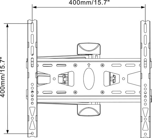 Vogel's M42040 FULL TURN WALL MOUNT 32-55 INCH – image 5