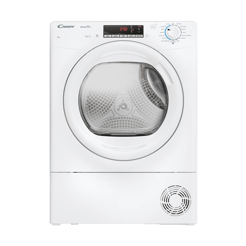 Candy Smart Pro Cro EC9TG-80 Wifi Connected 9Kg Condenser Tumble Dryer - White - B Rated, White - image 1