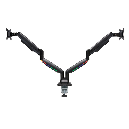 SMARTFIT ONE-TOUCH HEIGHT  AJUSTABLE DUAL MONITOR ARM NEGRO - K59601WW