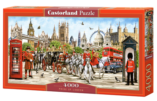 Castorland Pride of London 4000 pcs Pusle 4000 tk Linn