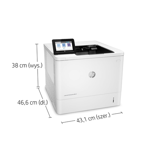 Drukarka laserowa HP LaserJet Enterprise M612dn | Dupleks | Mono | USB | LAN |