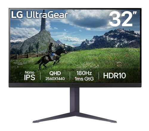 LG LCD 32GS85QX-B 32" black UltraGear Gaming Monitor