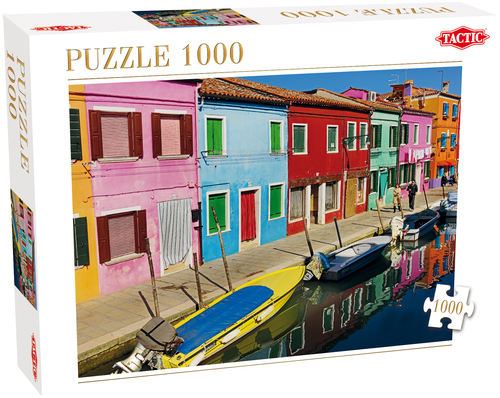 Tactic Burano Island 1000 pcs Dėlionė 1000 vnt Miestas