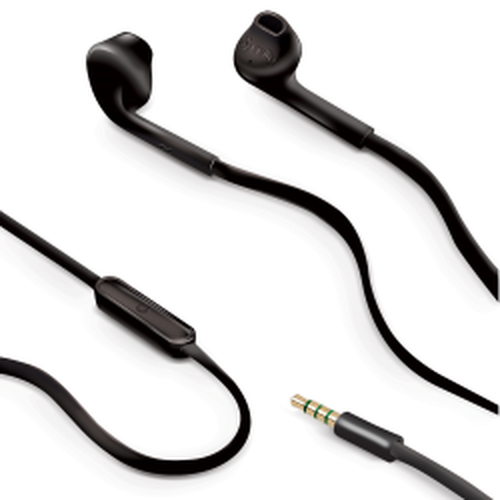 Celly UP100BK headphones/headset Wired In-ear Calls/Music Black
