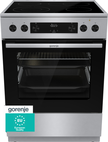 Gorenje GECS6C70XPA Freestanding cooker Electric Ceramic hob Stainless steel