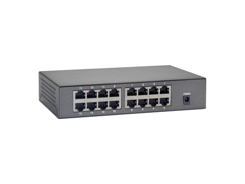 LevelOne 16-Port Fast Ethernet PoE Switch – image 2