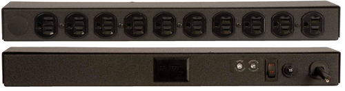Vertiv Geist SPF104-10 power distribution unit (PDU) 10 AC outlet(s) 0U Black