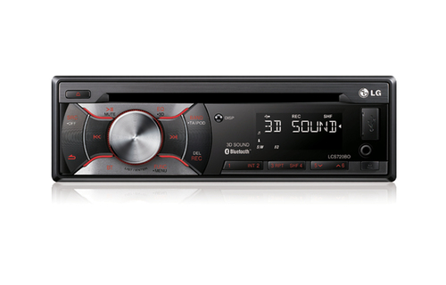 LG LCS720BO car media receiver Black Bluetooth