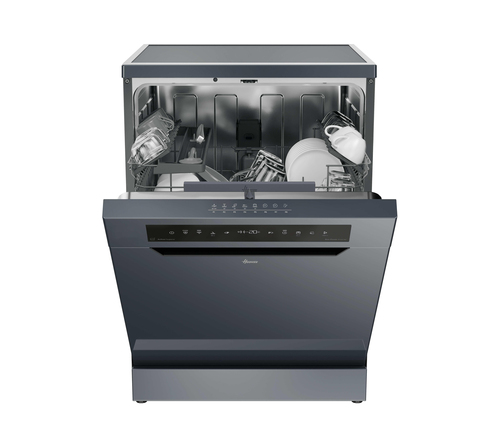Hoover H-Dish 500 HF 4B7F0A-80 Full-size WiFi-enabled Dishwasher - Anthracite, Silver/Grey - image 2