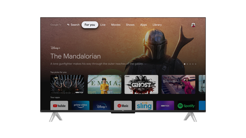 TCL 43P638K TV 109.2 cm (43") 4K Ultra HD Smart TV Wi-Fi Aluminium – image 4