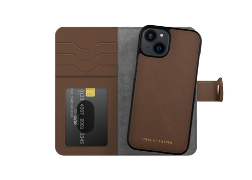 iDeal of Sweden Magnet Wallet+ iPhone 13 / 14 / 16e Dark Brown – image 3