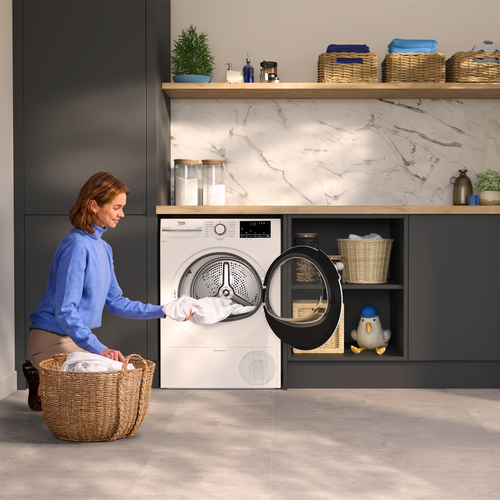 Beko b300 BM3T31233W 12Kg Heat Pump Tumble Dryer - White - A++ Rated, White - image 7