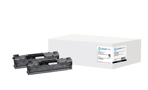 CoreParts QI-HP2099 toner cartridge 2 pc(s) Compatible Black