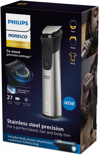 Philips Norelco SHAVER Series 9000 MG9520/50 hair trimmers/clipper Black, Stainless steel 27 Lithium-Ion (Li-Ion) – image 2