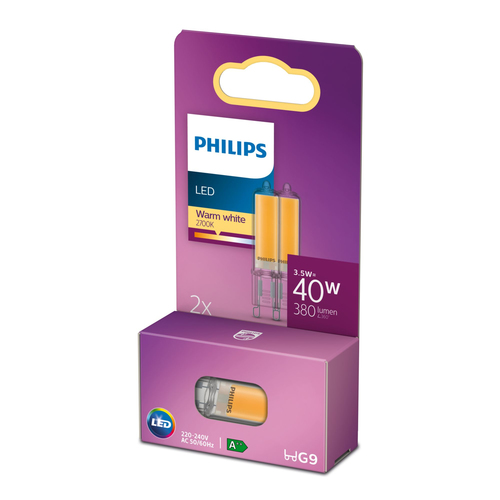 Philips 8718699758646 LED лампа Теплый белый 2700 K 3,5 W G9