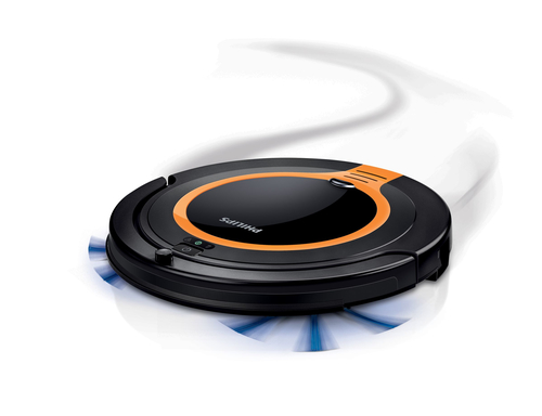 Philips SmartPro Compact FC8700/82 robot vacuum Black, Orange