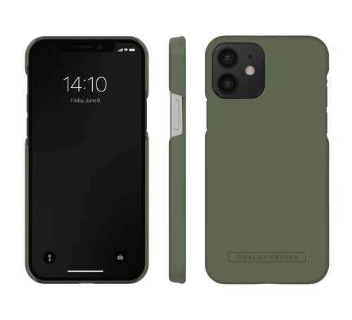 iDeal of Sweden Seamless Case iPhone 12/12P Khaki – image 3