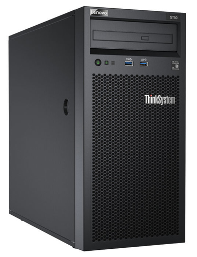 SERVIDOR LENOVO THINKSYSTEM ST50 V2 XEON E-2226G 6C 3.4GHZ 80W / RAM 1X16GB 2666MHZ / DD 2 X 2TB 7.2K SATA 3.5 NHS / PS 1X400W / 1 RJ45 1GBE / DVD INCLUIDO / GARANTIA 3 AÑO 9X5 NBD - 7Y48A04ELA