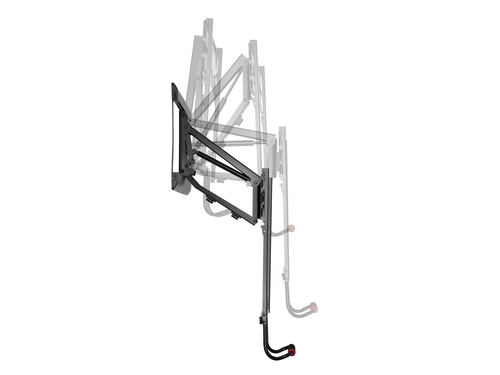 Equip Monitor Tischhalterung 43"-50" pull-down TV Wand schw., afbeelding 7