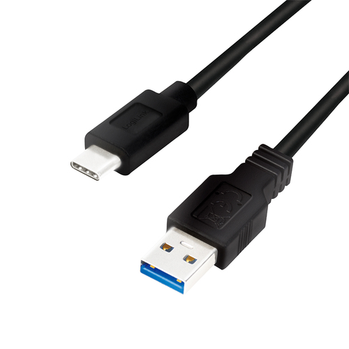 Cable Logilink USB-C 3.2 to USB 3m Black
