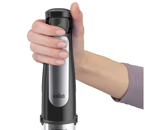 Braun Hand Blender 1000W MultiQuick Series 7 in Silver Silver - image 3