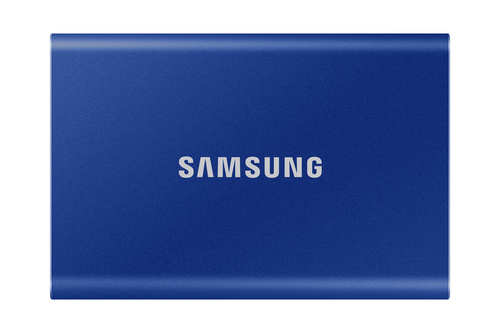 Samsung T7 1TB USB 3.2 Gen2 Type-C Portable SSD - Blue - image 1