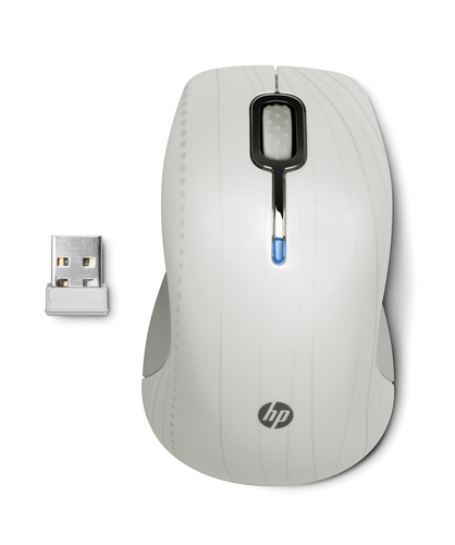 HP Wireless Comfort (Moonlight) hiir Kontor Mõlemakäeline Raadioside Laser