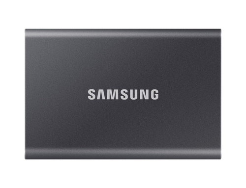 Samsung T7 MU-PC2T0T/AM 2 TB Portable Solid State Drive - External - PCI Express NVMe - Titan Gray MU-PC2T0T/AM UPC  - MU-PC2T0T/AM