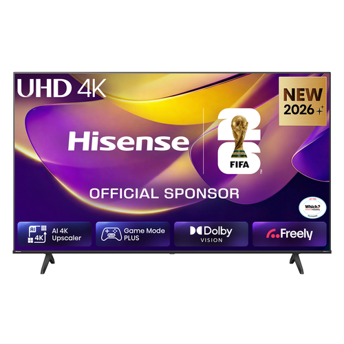 Hisense 58E6STUK TV 147.3 cm (58") 4K Ultra HD Smart TV Wi-Fi Black – image 1
