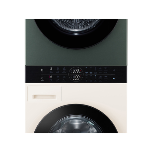 LG WT1210NBTN1 Washer Dryer in Green Beige 1400 Spin 12kg 10kg A Rated - image 3