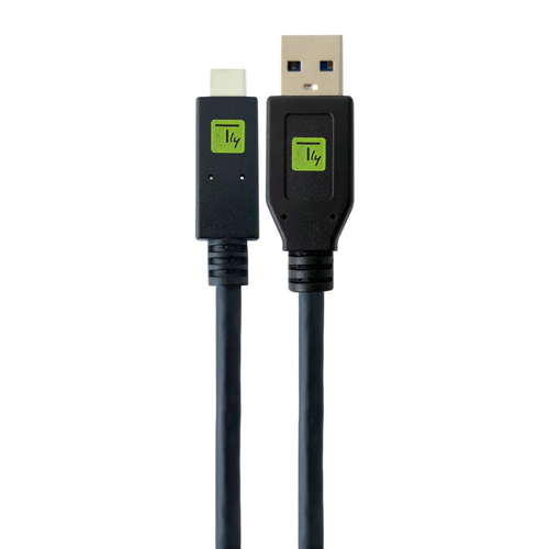 Techly ICOC MUSB312-CMAM10T USB кабель USB 3.2 Gen 1 (3.1 Gen 1) 1 m USB A USB C 10 Gbit/s Черный