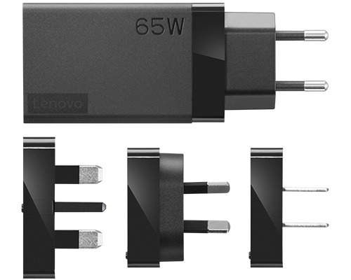 Lenovo 65W USB-C AC Travel Adapter Oplader, afbeelding 2