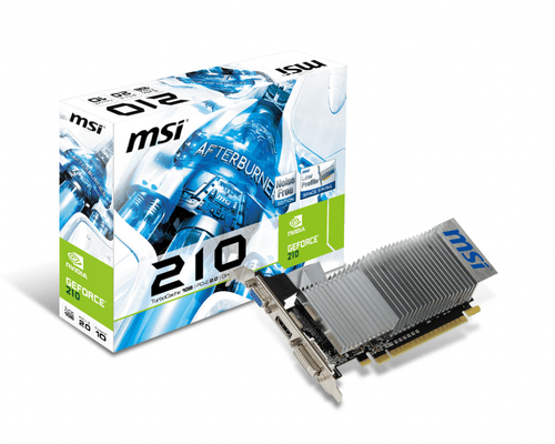 MSI N210-512D3H/TC graphics card NVIDIA GeForce GT 210