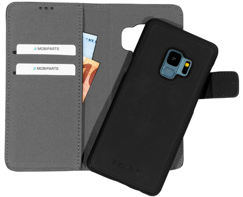 Mobiparts 2 in 1 Premium Wallet Case Samsung Galaxy S9 Black – image 1