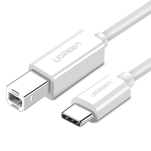 Ugreen US241 USB-C to USB-B 1,5m Hvid