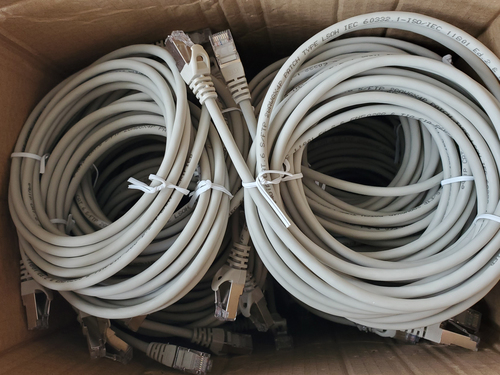 Equip Patchkabel Cat6 S/FTP 2xRJ45 2.00m grau 34 Stk./box, afbeelding 4