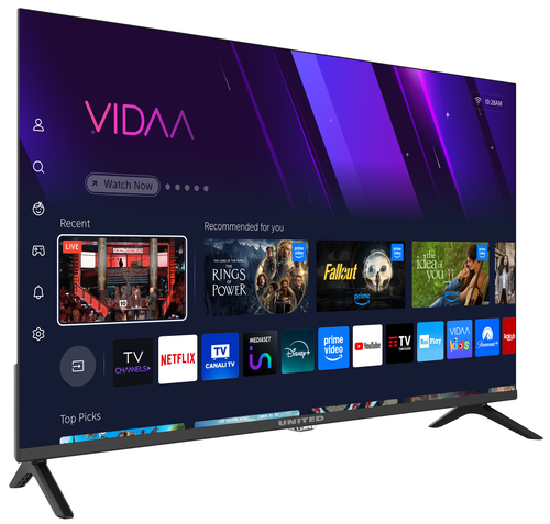 United UN40FVZ1 TV 101.6 cm (40") Full HD Smart TV Wi-Fi Black 220 cd/m² – image 3