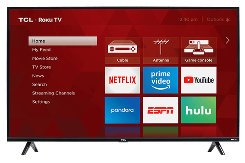 TCL 43S325 TV 109.2 cm (43") Full HD Smart TV Wi-Fi Black