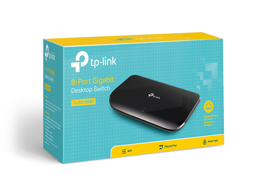 TP-Link TL-SG1008D Unmanaged Gigabit Ethernet 8-Port Desktop Network Switch - image 6