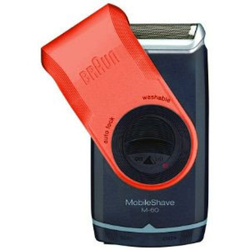 Braun M-60o Foil shaver Blue, Orange