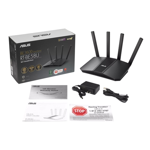 ASUS RT-BE3600 wireless router 2.5 Gigabit Ethernet Dual-band (2.4 GHz – image 5