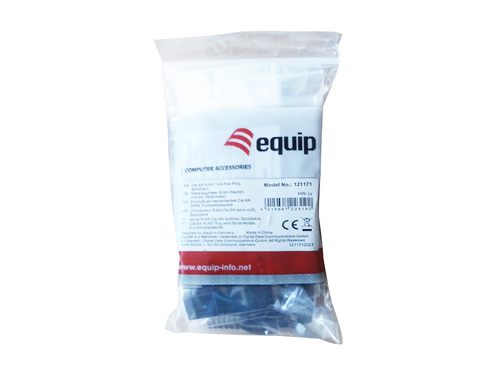 Equip Keystone Jack geschirmt Cat.6A RJ45 Anschluss 5er Set, afbeelding 2