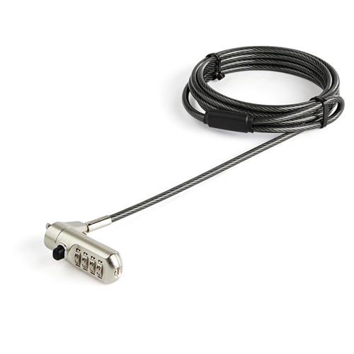 LTLOCKNANO CANDADO PARA LAPTOP CON CABLE  DE 2M - RANURA NANO - CON CLAVE