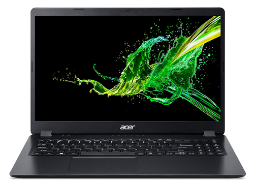 Acer - Aspire 3 - A315-56-54AC - Intel i5-1035G1 10 a 36Ghz 4 Core - 8GB 2x4GB DDR4 - 1 Bahías 2400 Mhz SDRAM SODIMM hasta 12GB - 512GB M2 opción a expansión hasta 2TB 25 - 156 HD 1366x768 - RJ45 WiFi BT 42 WebCam HD - 1 HDMI 1 USB 31 2 USB 2 Lector SD Jack 35mm - Windows 10 Home 64 Bits - Garantía 1 Año - Negro - NX.HS5AL.00N