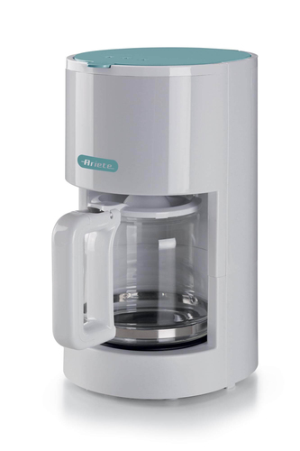 Ariete 1394 Drip Coffee Machine, American coffee machine, Capacity 12 cups, Water level window, Power light indicator, Washable filter and portafilter, Anti-dri