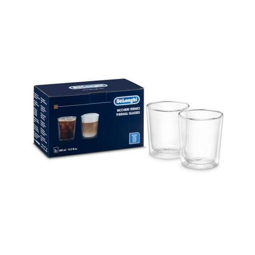 De’Longhi DLSC318, Transparent, Glas, Rund, 2 stk, 400 ml