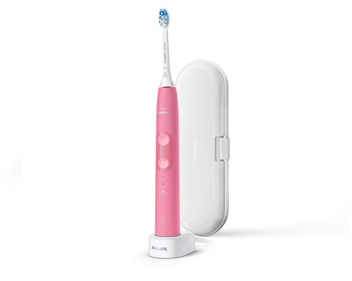 Philips Sonicare ProtectiveClean 5100 HX6461/04 electric toothbrush Adult Sonic toothbrush Pink